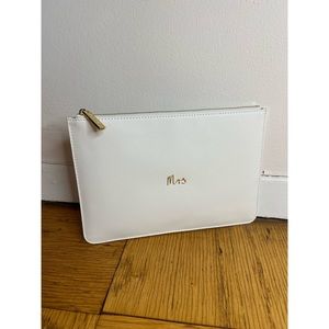 Katie Loxton London - “Mrs” Perfect Pouch - White and Gold NEW